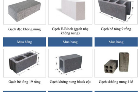 Chủ động công nghệ sản xuất gạch không nung