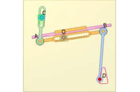 [Mô phỏng cơ cấu cơ khí] Pantograph bánh răng 2